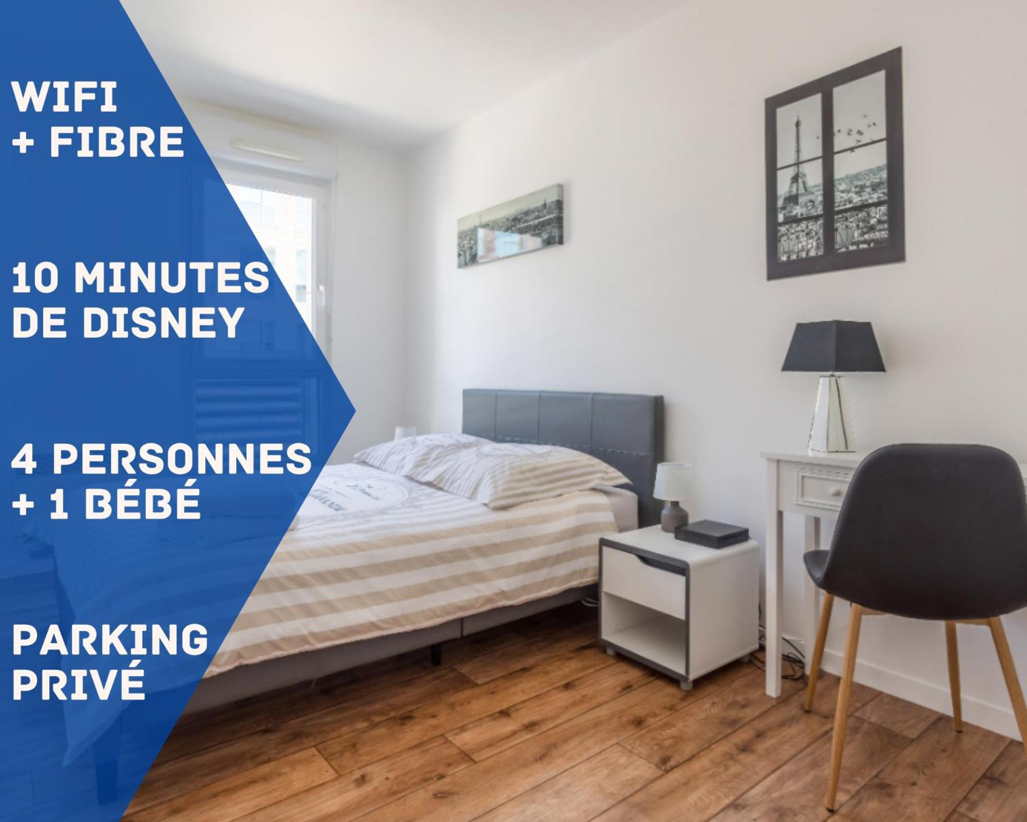 Appartement Confort Paris Montévrain Buitenkant foto